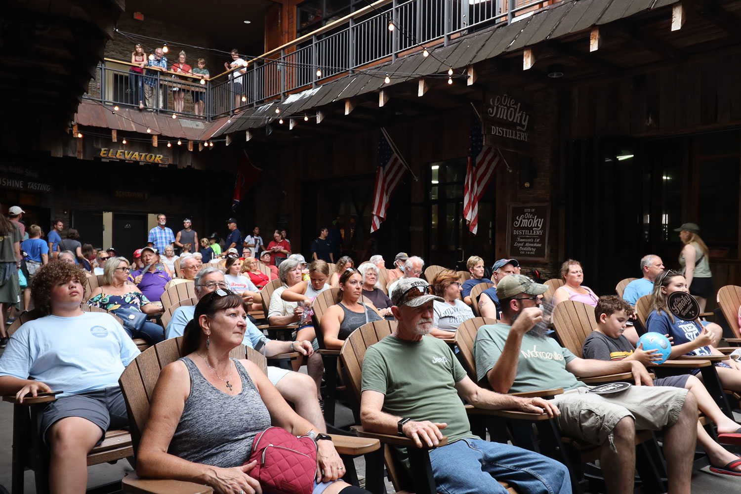 Audience at Ole Smoky