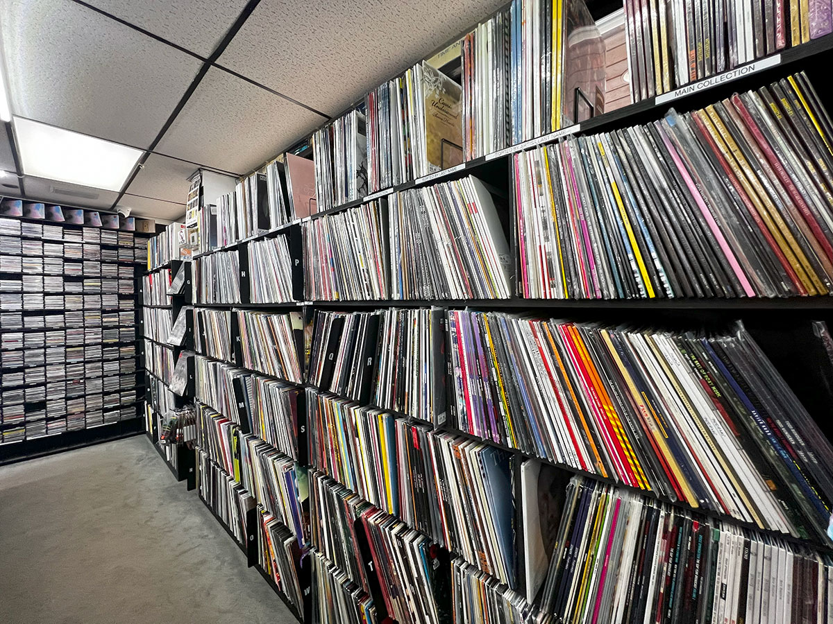 Wall of records