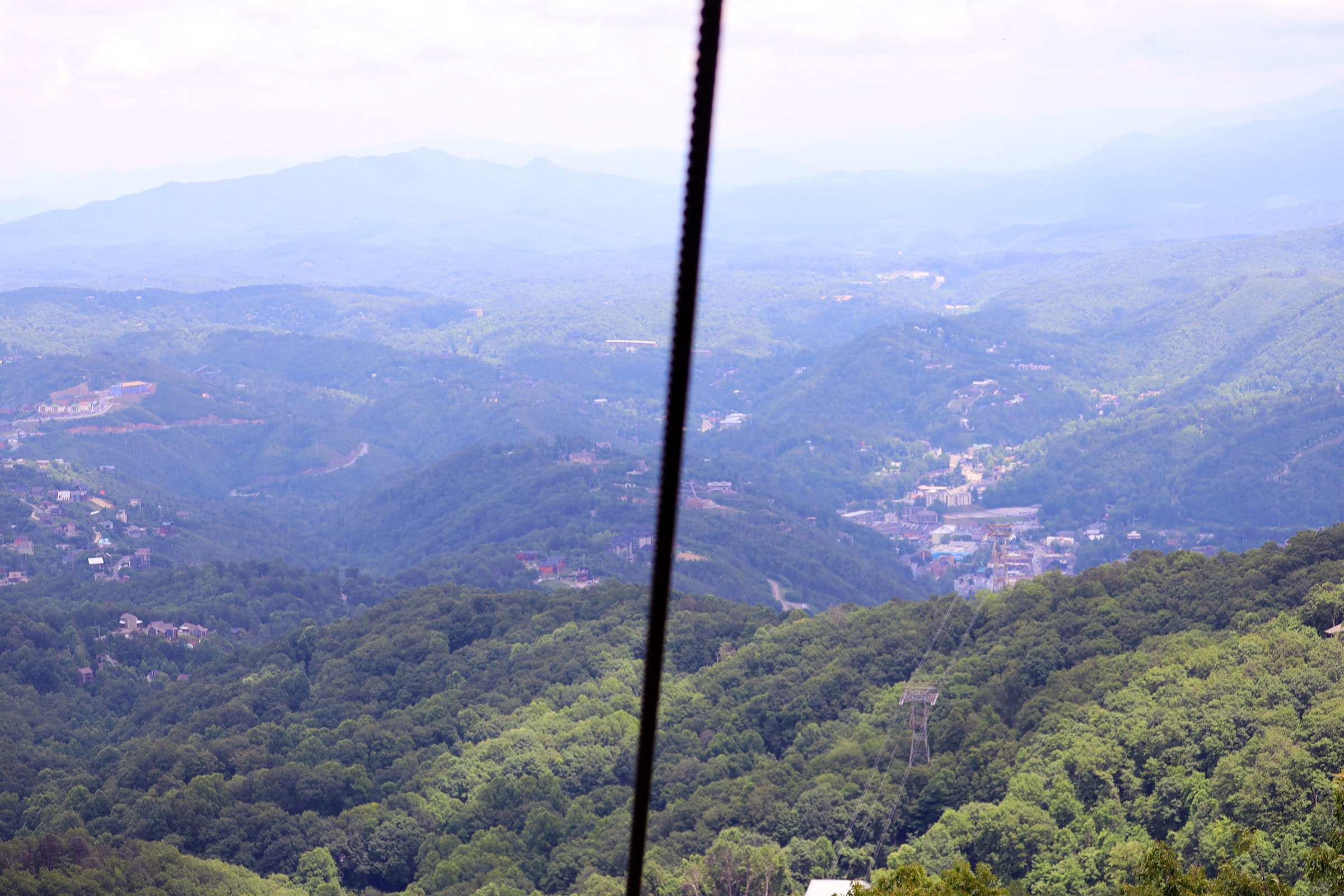 View from Ober Mountain chairlift