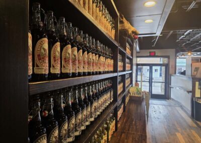 Tennessee Cider Company wall of bottles