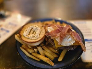 Over Easy Al's burger