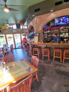 Tom and Earl's Back Alley Grill inside