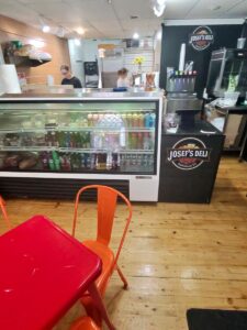 Josef's Deli front counter