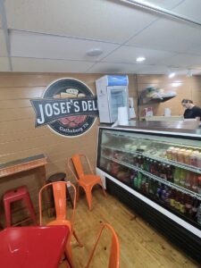 Inside Josef's Deli