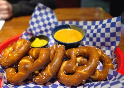 Blue moose appetizer